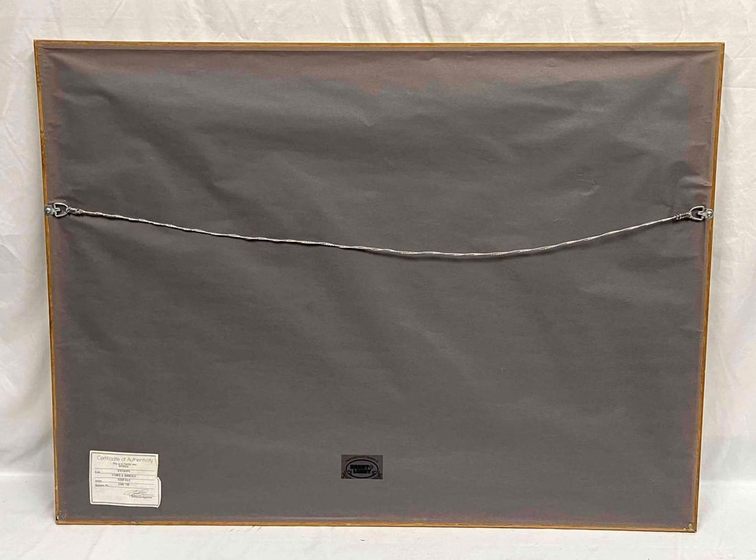 Signed & Numbered Serigraph "Dry Dock" By Schofield - 2