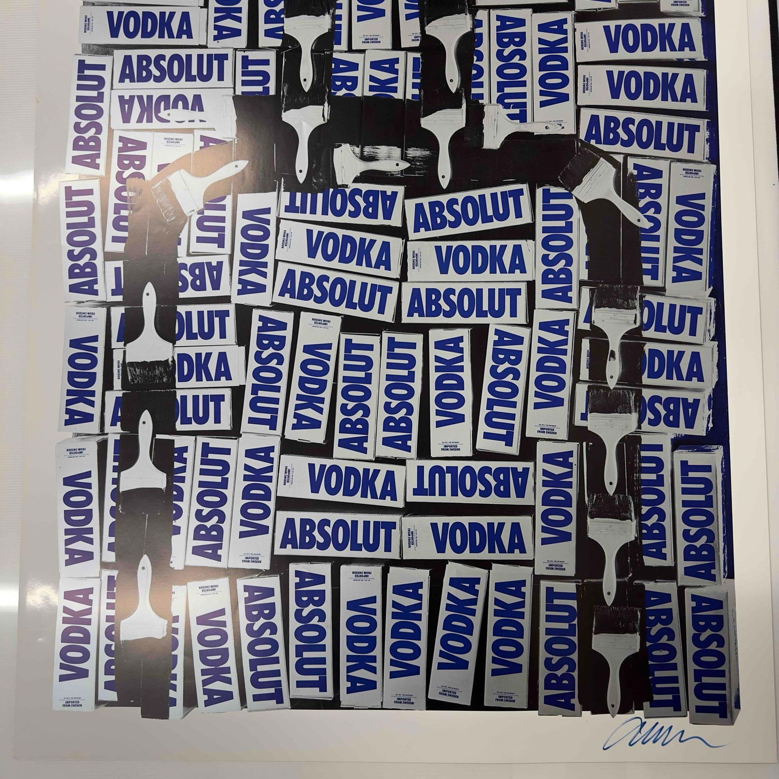 Absolut Vodka Signed by Armand Arman Lithograph - 6