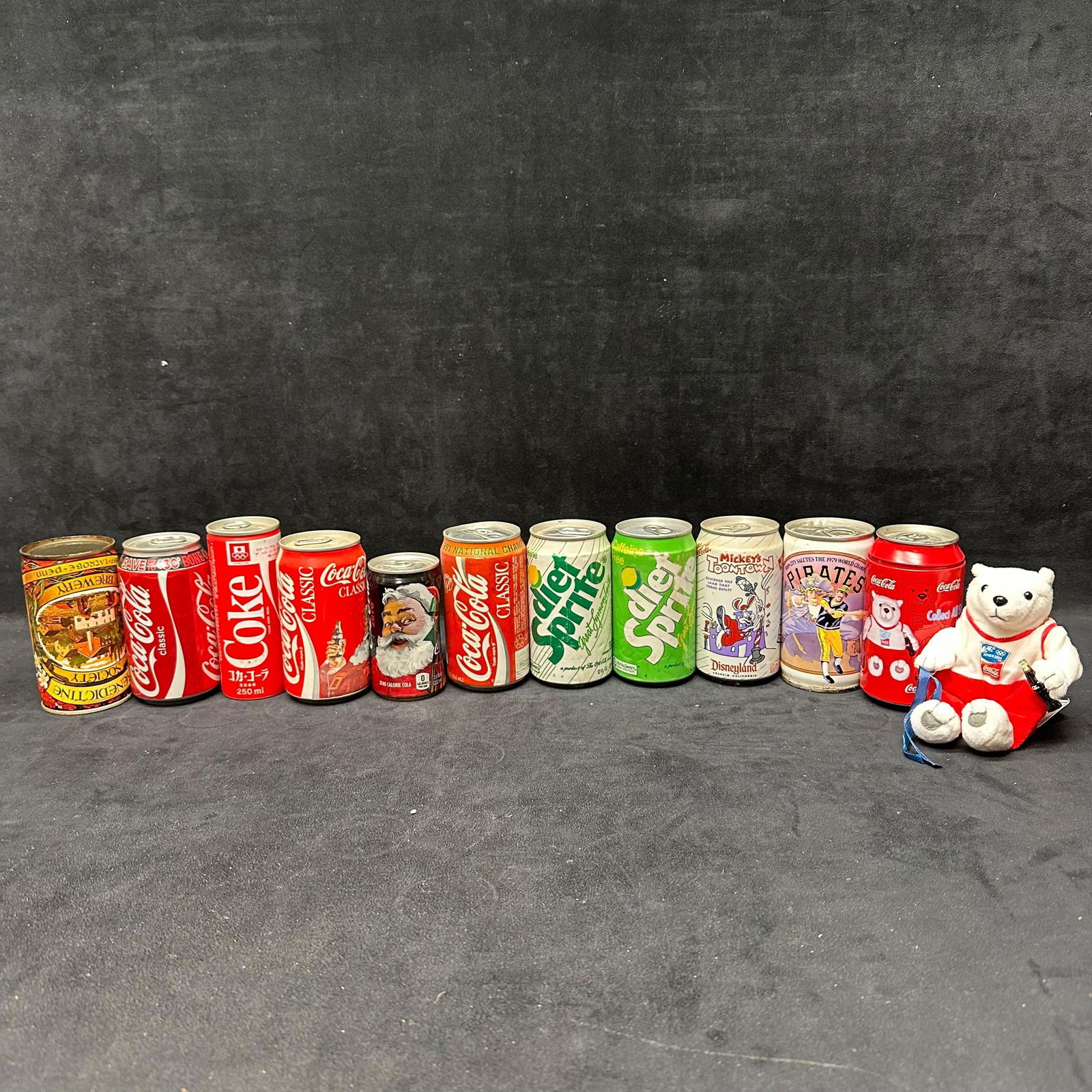 Coca Cola and Soda Beer Advertising Can Collection Sprite Disney (1 of 5)