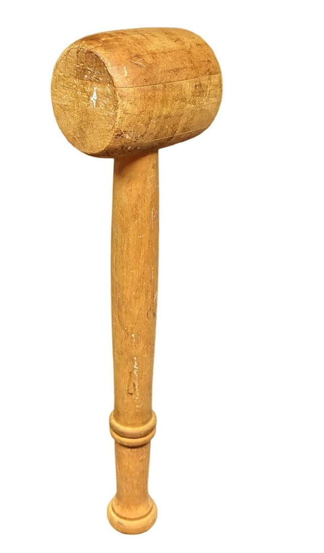 Vintage Wooden Mallet (1 of 6)