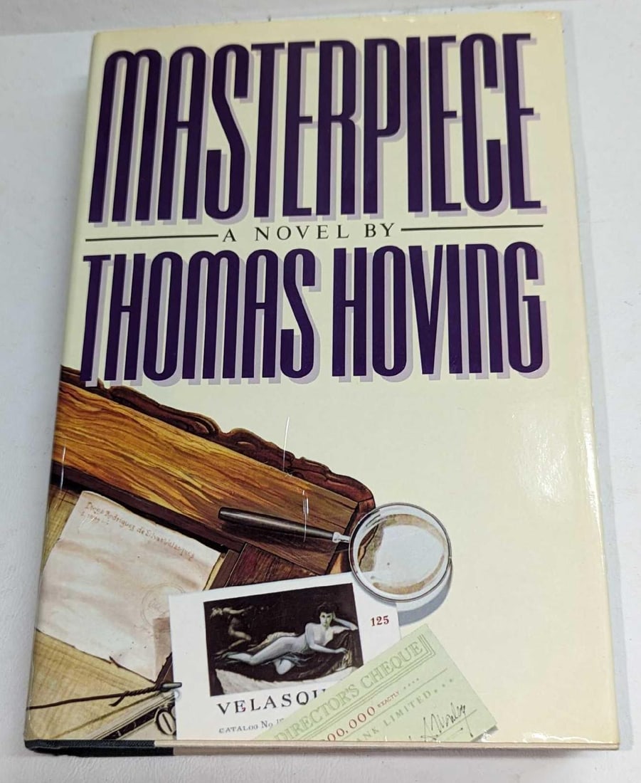 Thomas Hoving Signed Masterpiece A Novel Hardcover (1 of 7)