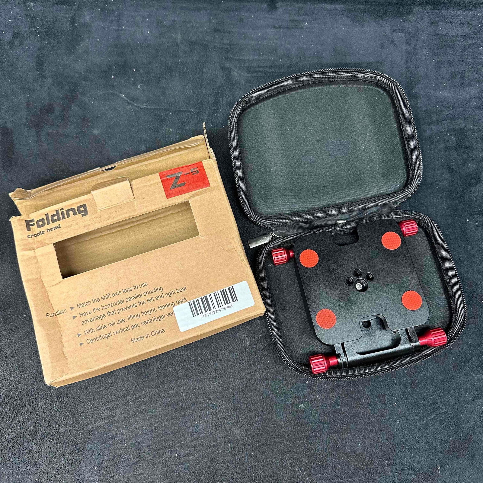 Z Plate Z-5 Folding Cradle Head (1 of 6)