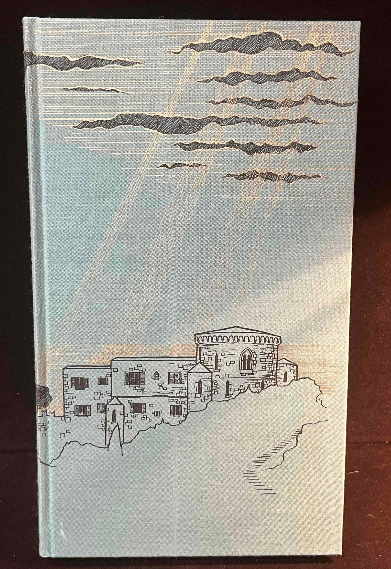 Hardcover Edition Of The Enchanted April By Elizabeth Von Arnim: This lot contains a Hardcover Edition Of The Enchanted April By Elizabeth Von Arnim. Published by The Folio Society 2002. It is approx 10 1/4" x 6 1/4" and it weighs about 1.4lbs. Overall the book is