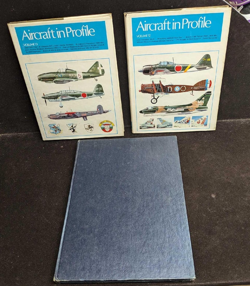 3 Aircraft In Profile Volumes And Spitfire Hardcover Books (1 of 11)
