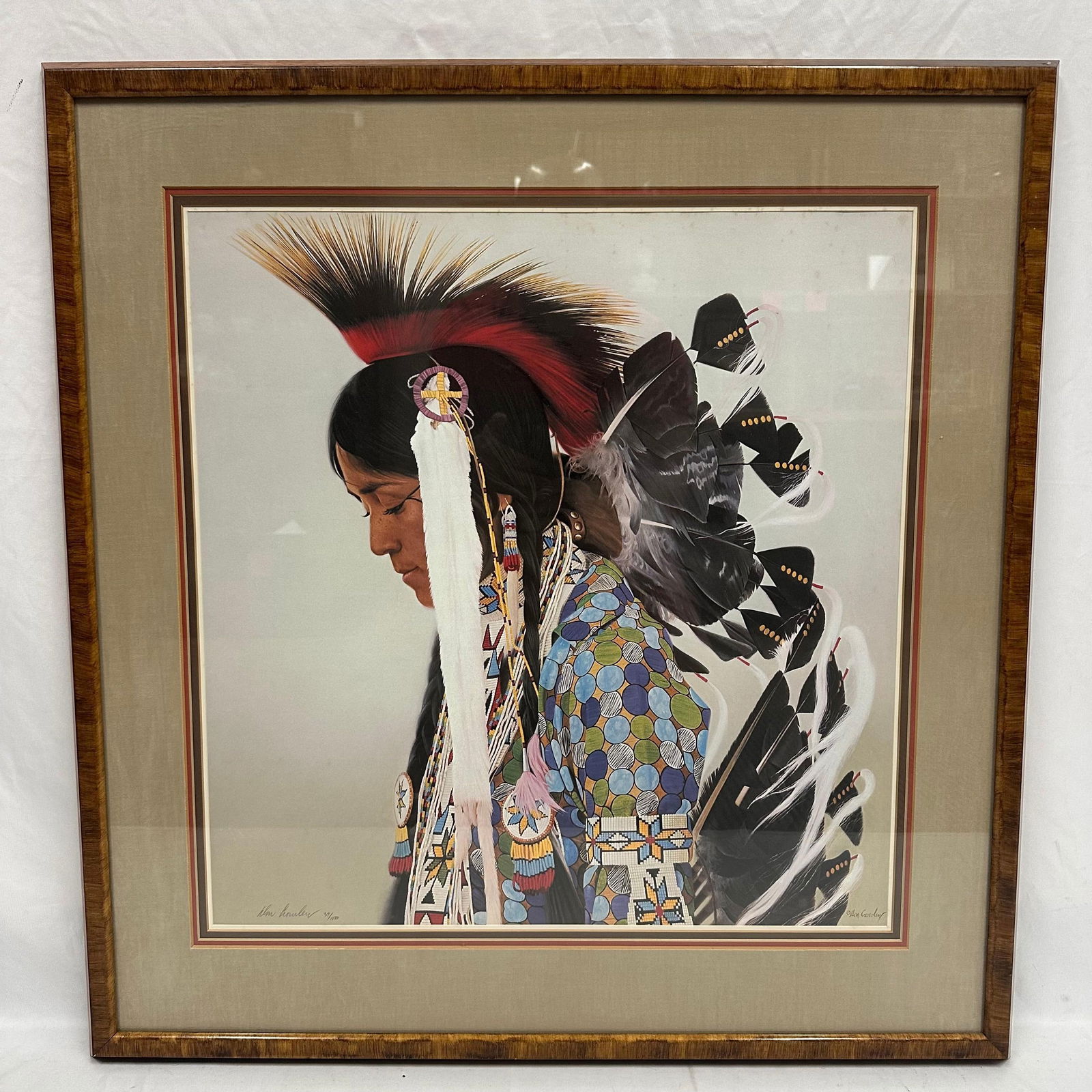 Donald V. Crowley Limited Edition Lithograph Dorena Signed and Numbered 37 of 1000 (1 of 9)