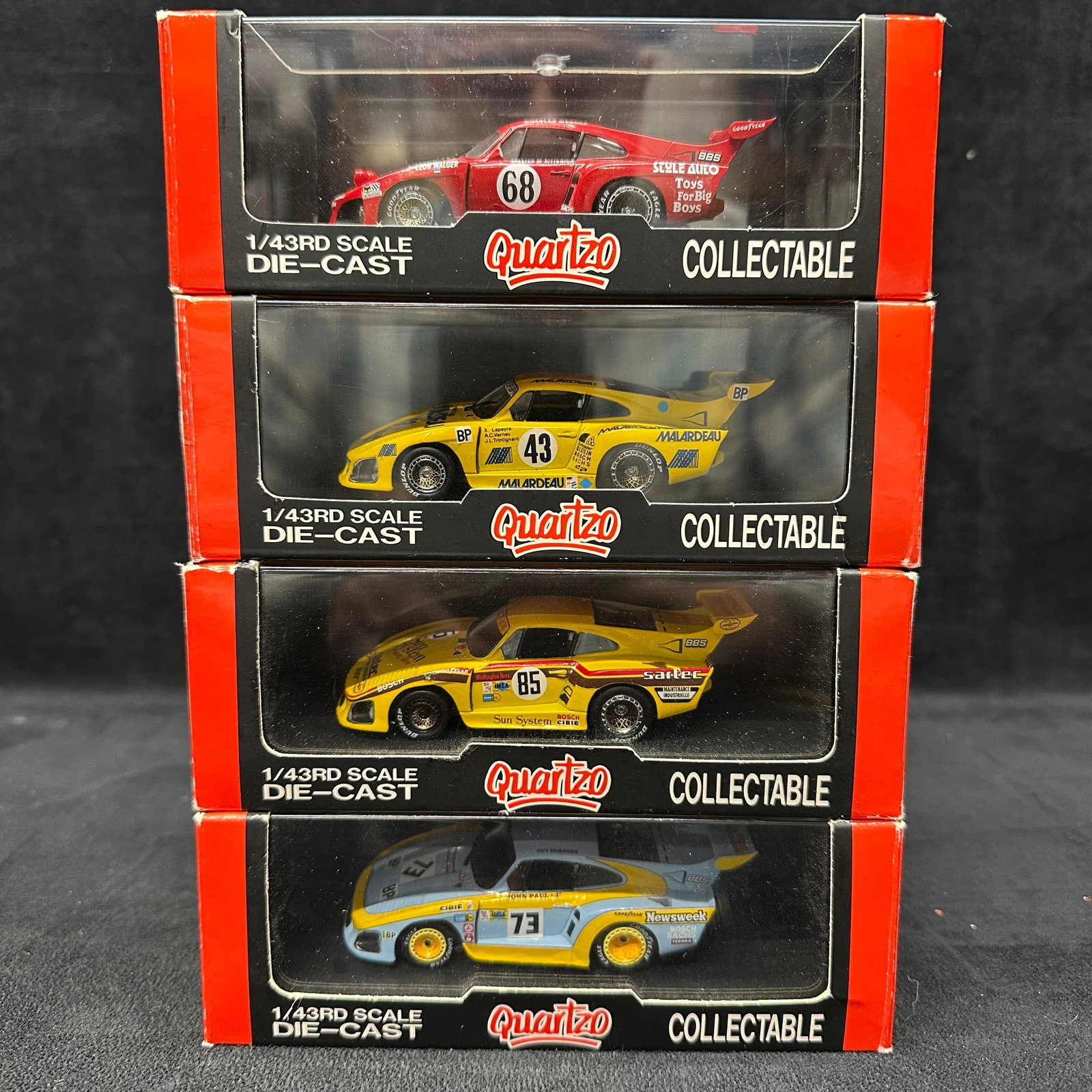 Quartzo 1:43 Scale Porsche Kremer K3 Racing Cars Die-Cast Models Set of Four (1 of 4)
