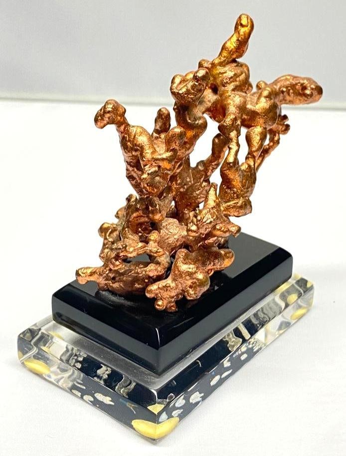 Small Copper Ant Hill Casting - 5