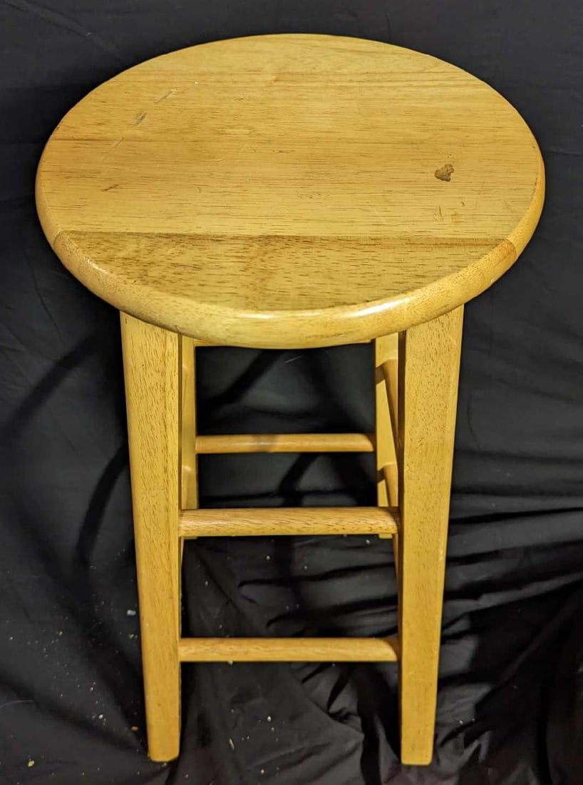 Wooden Counter 29" Stool (1 of 6)