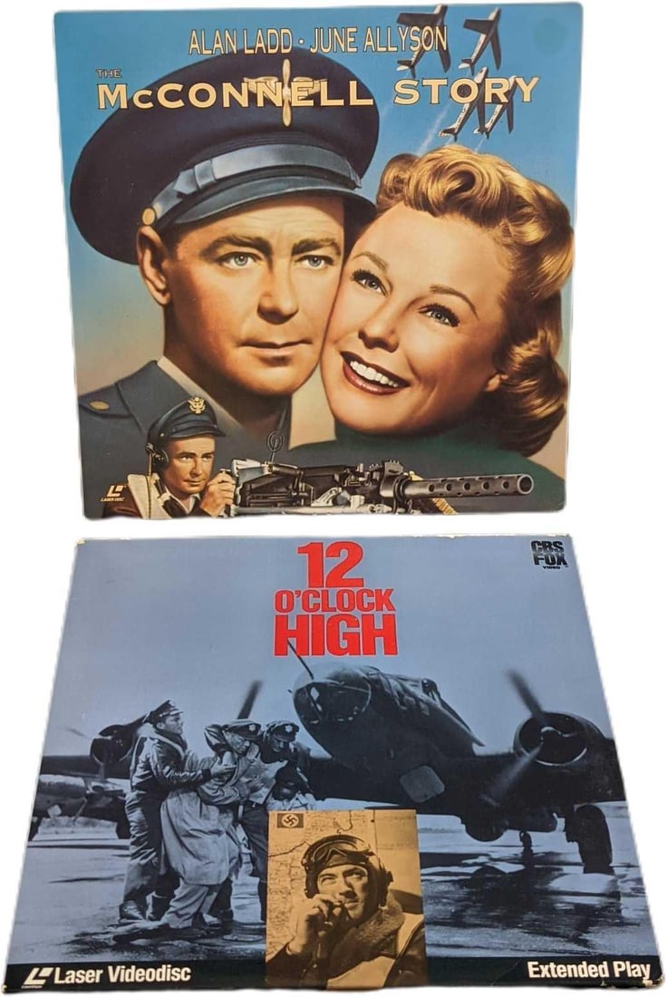 Twelve O'Clock High & The McConnell Laserdiscs (1 of 6)
