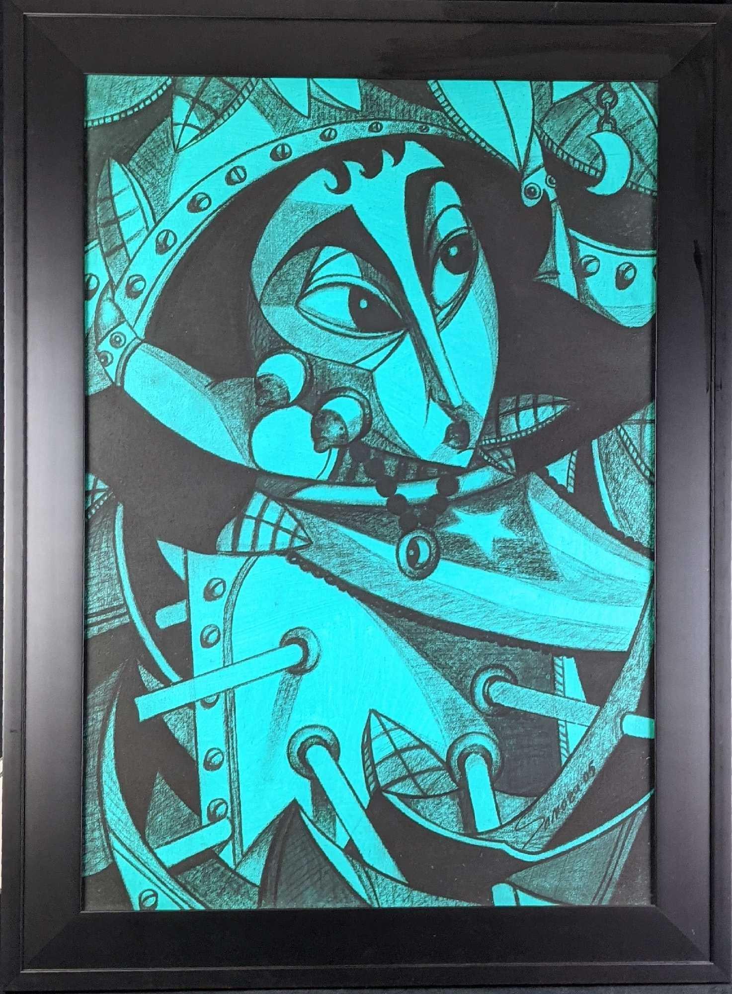 Original Johnny Somoza Hernandez Mixed Media (1 of 9)