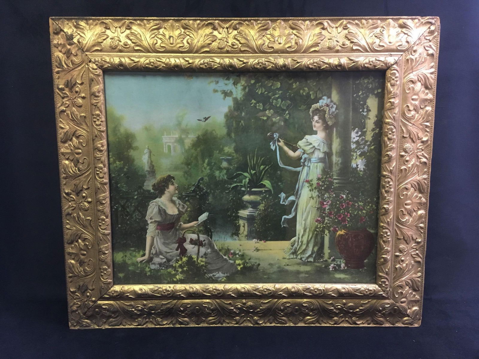 Vintage Framed Print Nightingales (1 of 5)