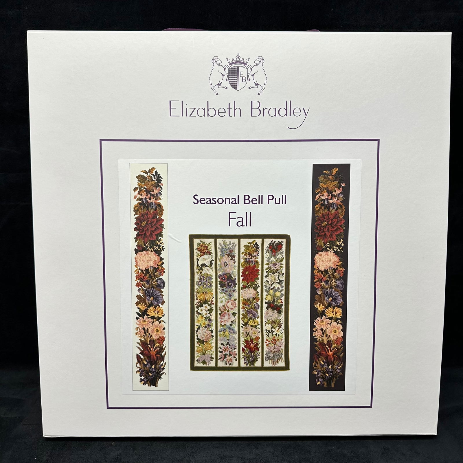 Elizabeth Bradley Needlework Tapestry Seasonal Bell Pull Fall Complete Kit (1 of 4)