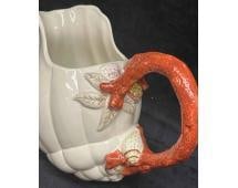 Fitz & Floyd Coral/Shells Pitcher (B) - 7