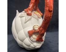 Fitz & Floyd Coral/Shells Pitcher (B) - 9