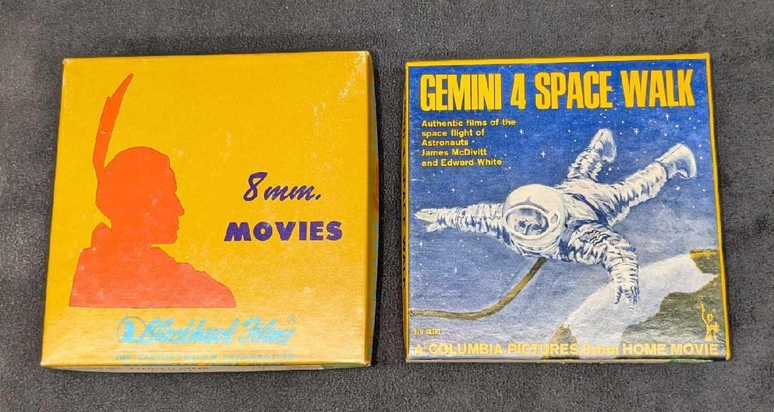 Vintage Gemini 4 Space Walk & Lindbergh's Transatlantic 8mm (1 of 7)