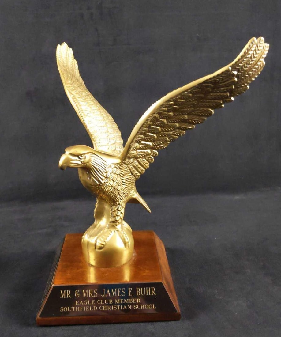 Vintage Brass Eagle Centerpiece Award (1 of 7)