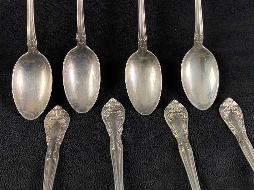 Chateau Rose by Alvin Sterling Silver Ice Tea Spoons (1 of 8)