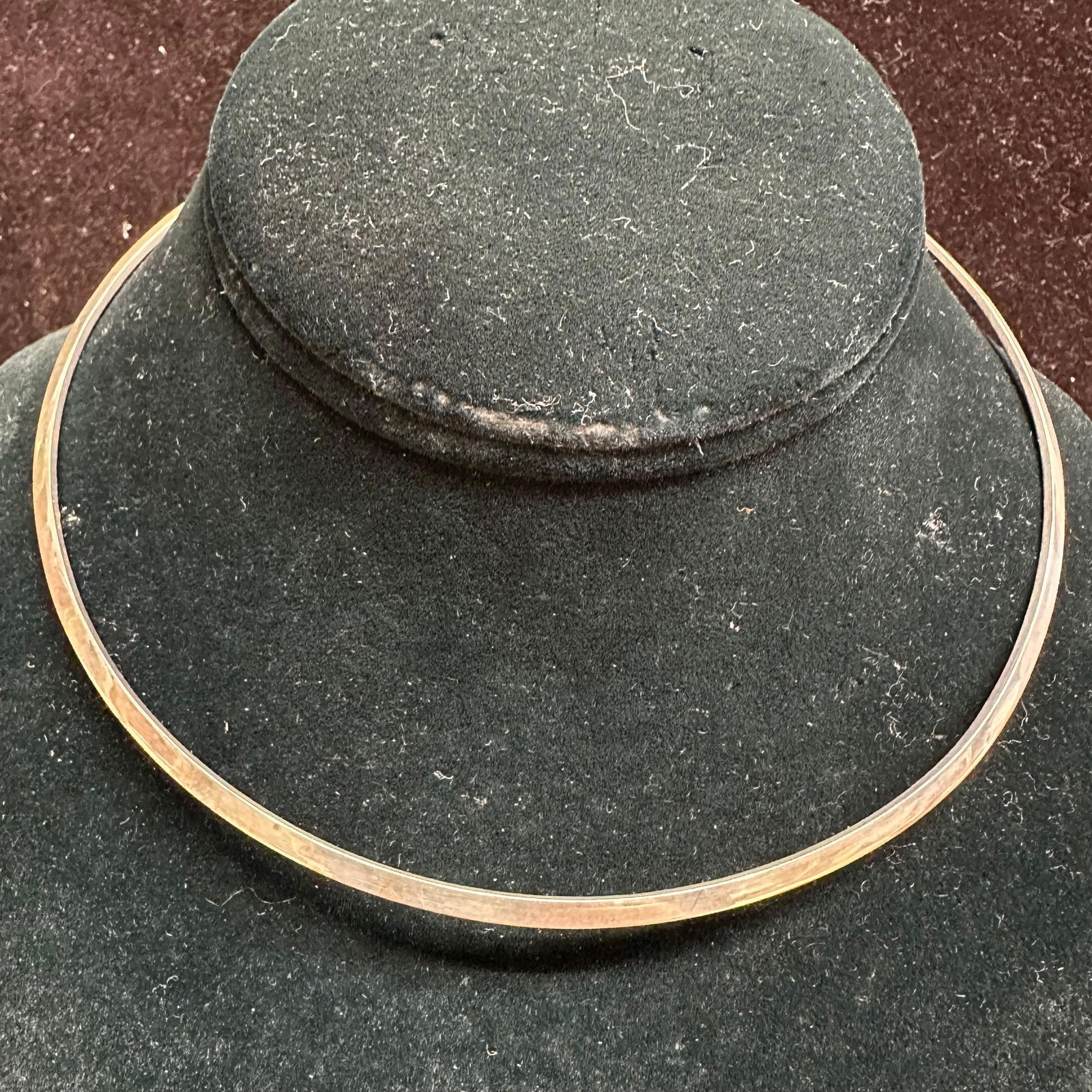 Mexico 925 Silver Open Ended Neck Collar Choker Necklace: This item is in good pre-owned, previously used/displayed condition with noticeable light wear and surface scratches. Please reference all photos for full details. This piece of jewelry has been teste