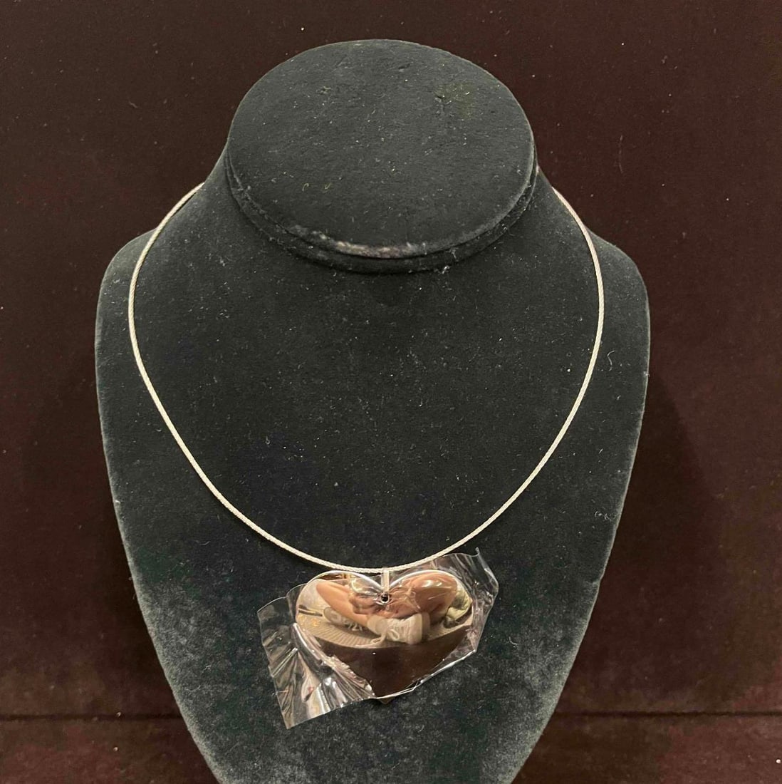 Edforce Stainless Steel Necklace & Three Interchangeable Pendants (1 of 11)