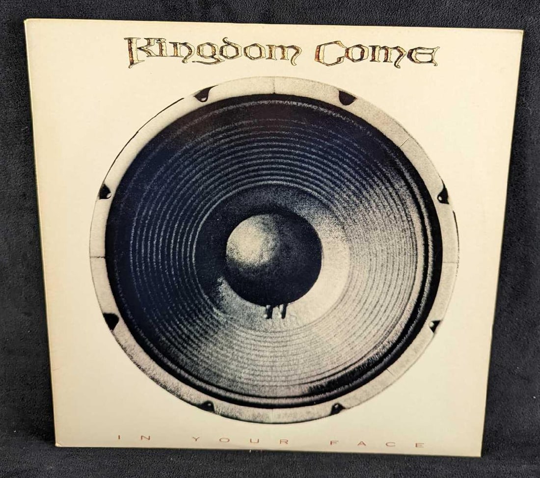 Kingdom Come In Your Face Heavy Metal LP (1 of 6)