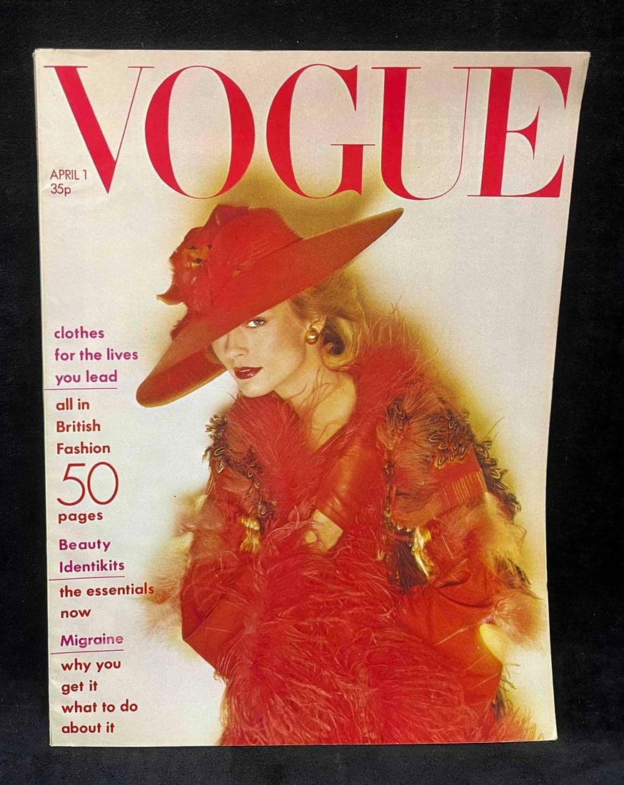Vintage Vogue April 1st 1974 (1 of 9)
