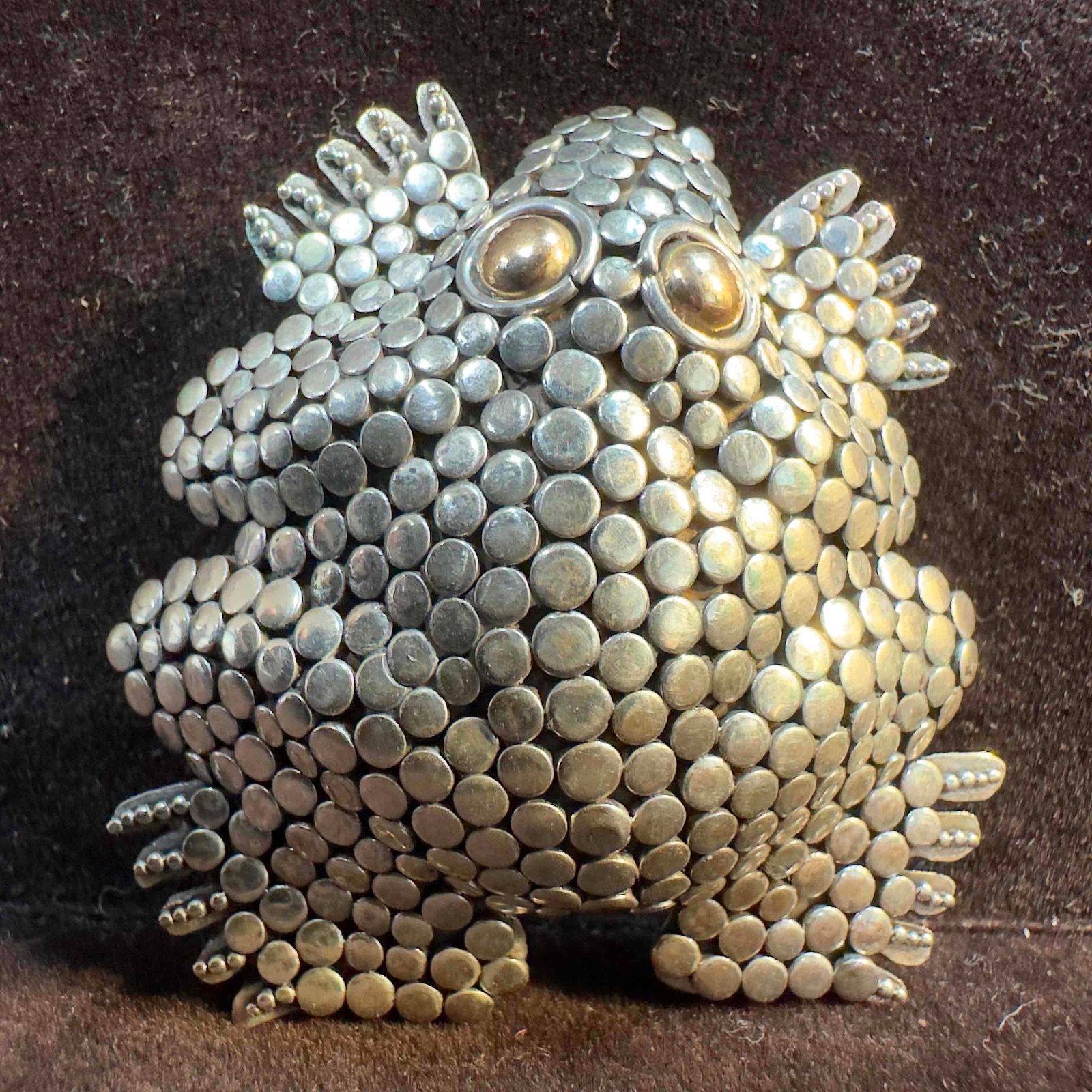 Frog Sterling Silver 925 Brooch (1 of 7)