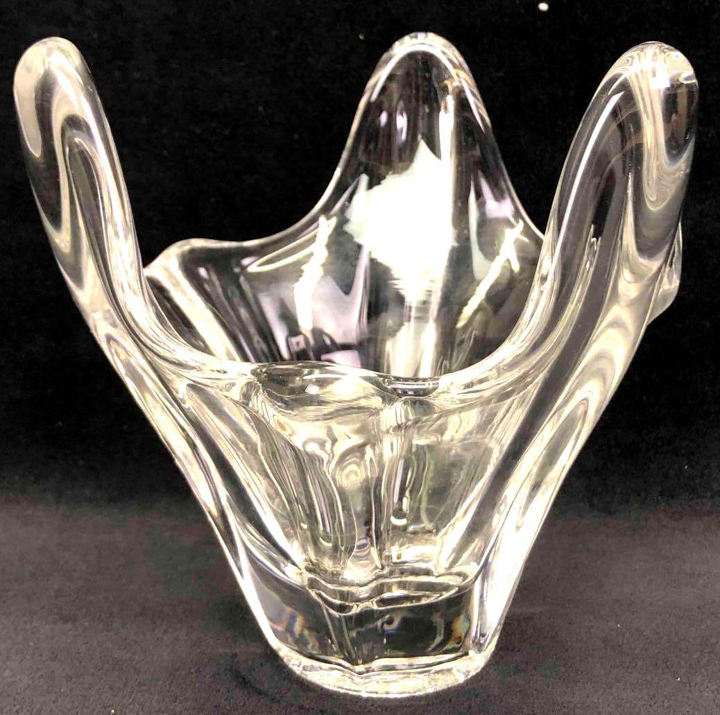 MidCentury - Modern Crystal Art Glass Vase (1 of 6)