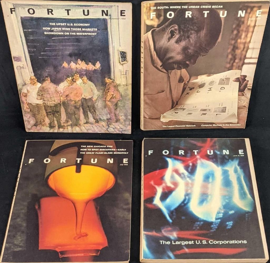 Vintage Fortune Magazine All 13 Issues 1968 (1 of 10)