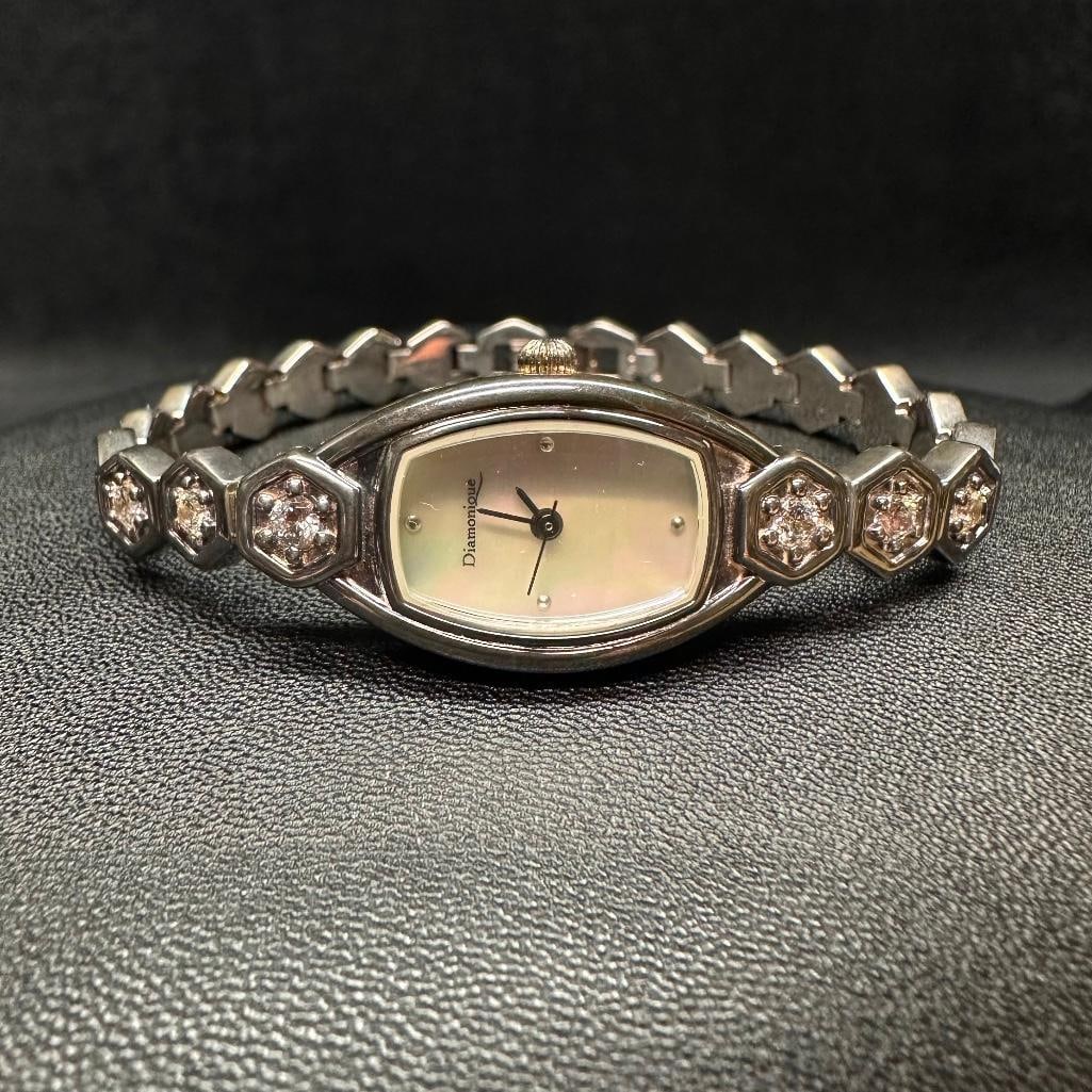 Sterling Silver CZ Watch by Diamonique (1 of 4)