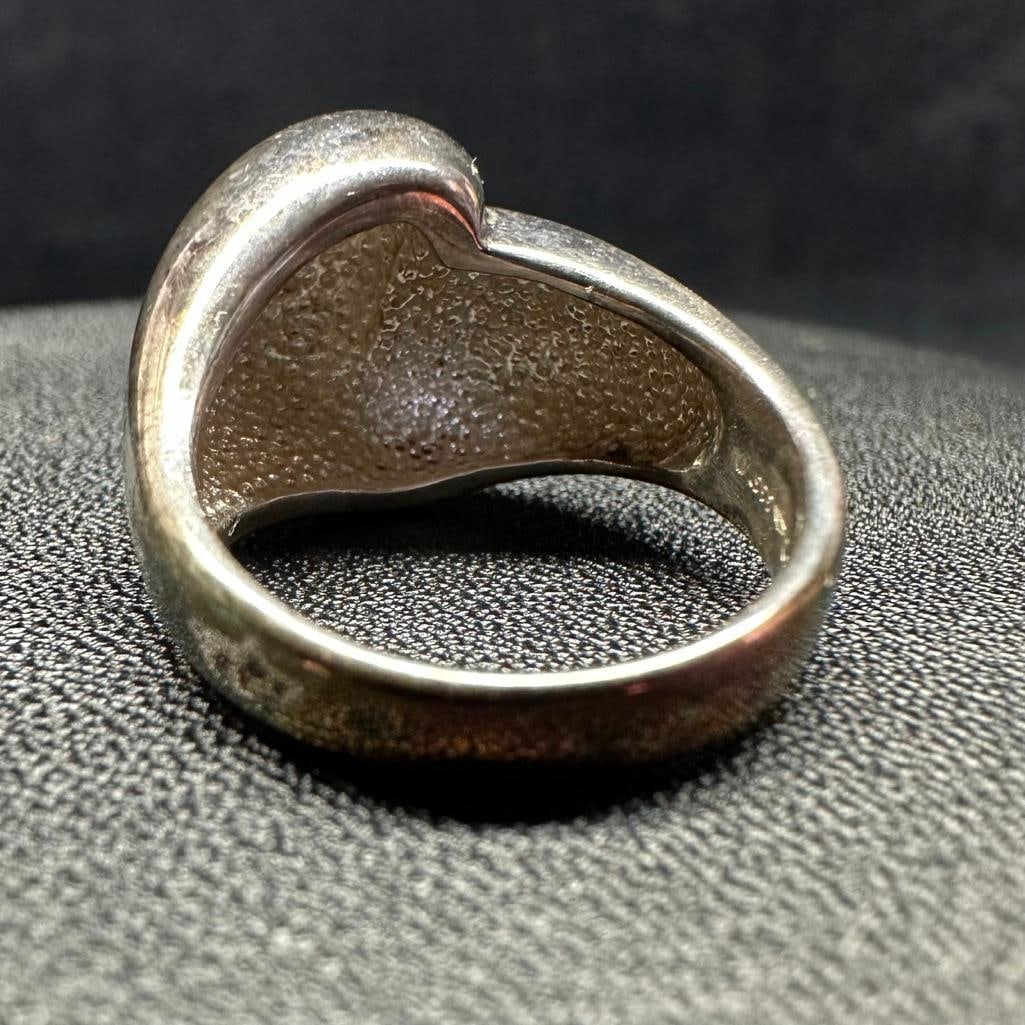 Abstract Sterling Ring - 3