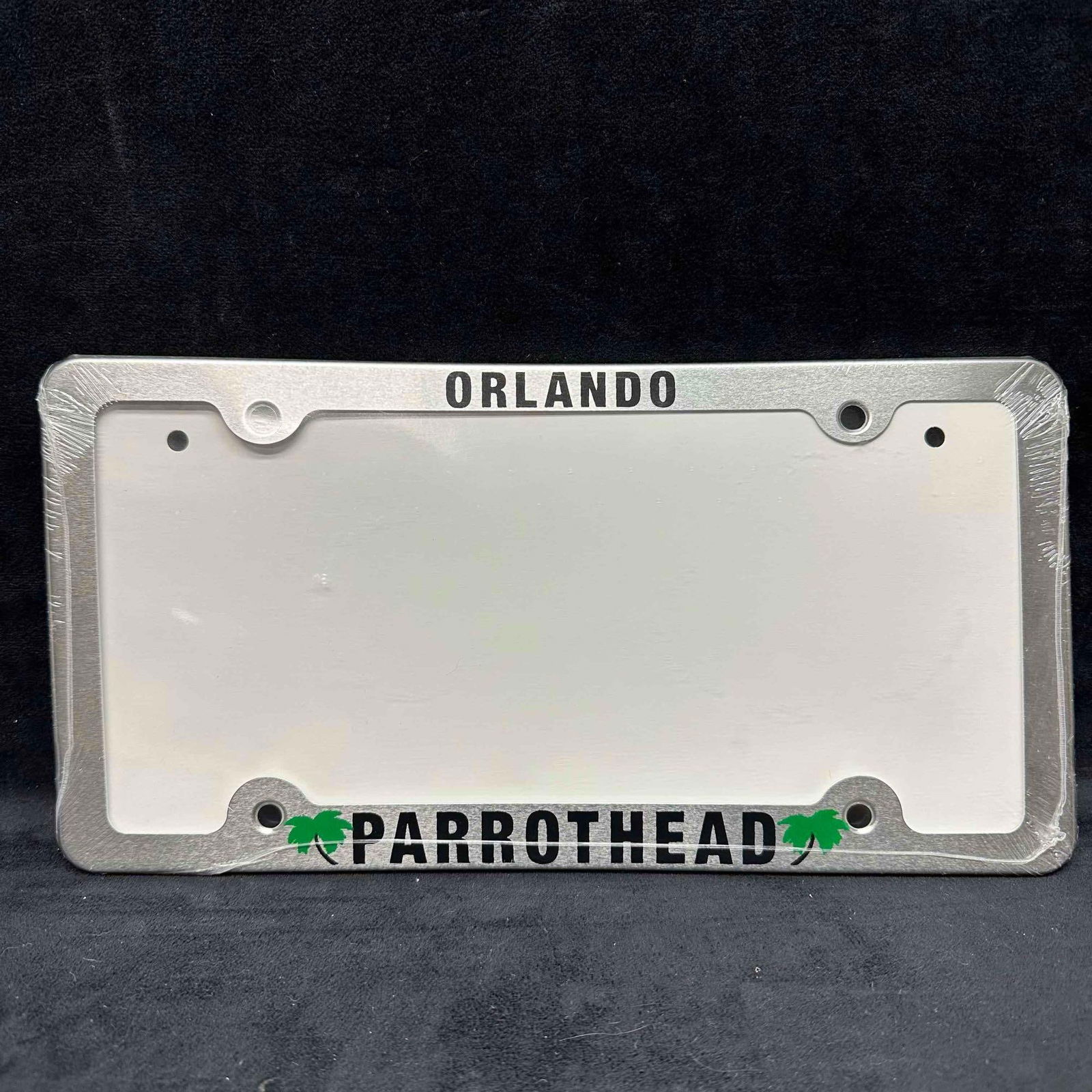 Orlando Parrot Head Car Tag License Plate Plastic Frame Holder Margaritaville (1 of 6)
