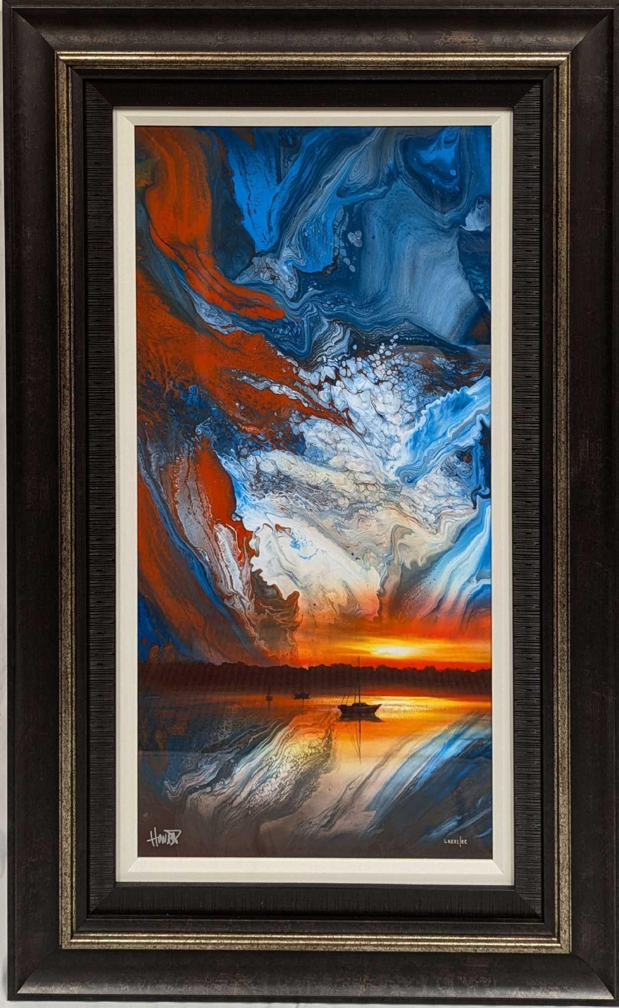 Framed S&N Howard Ashton Sail Away Print On Aluminum Roman Numbered (1 of 9)