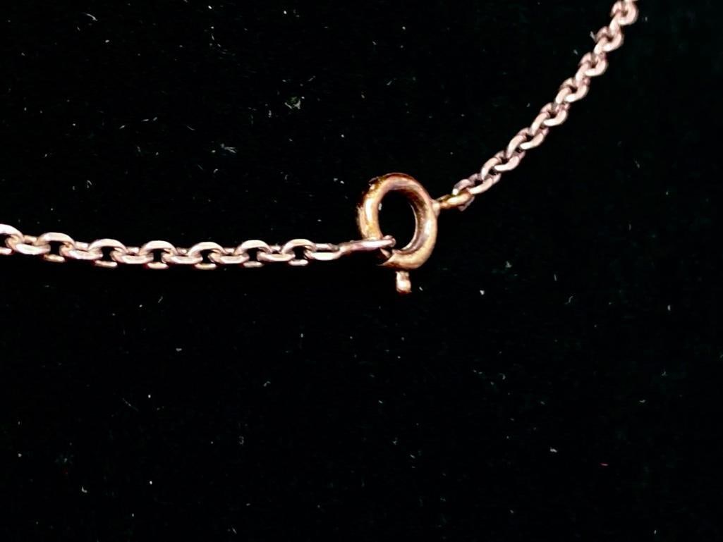 Sterling Silver Loop Heart Pendant - 3