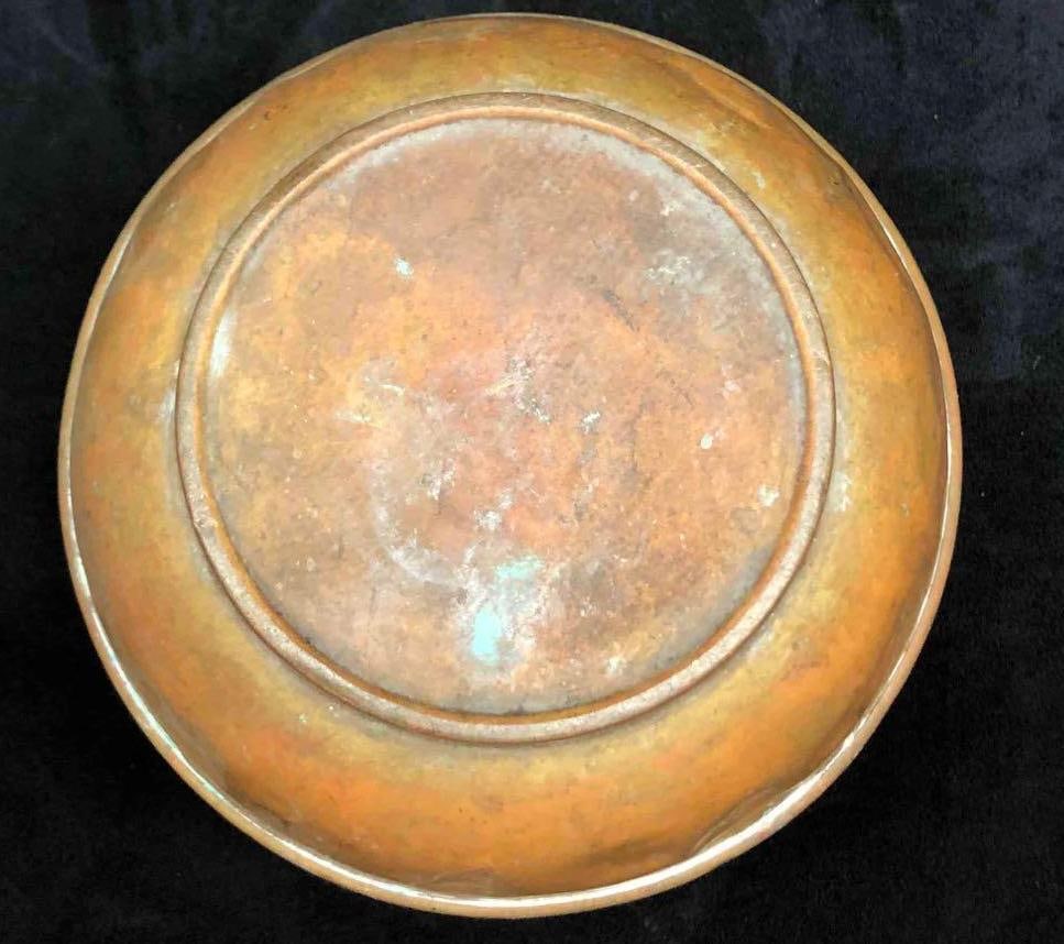 Vintage Copper Spittoon - 4