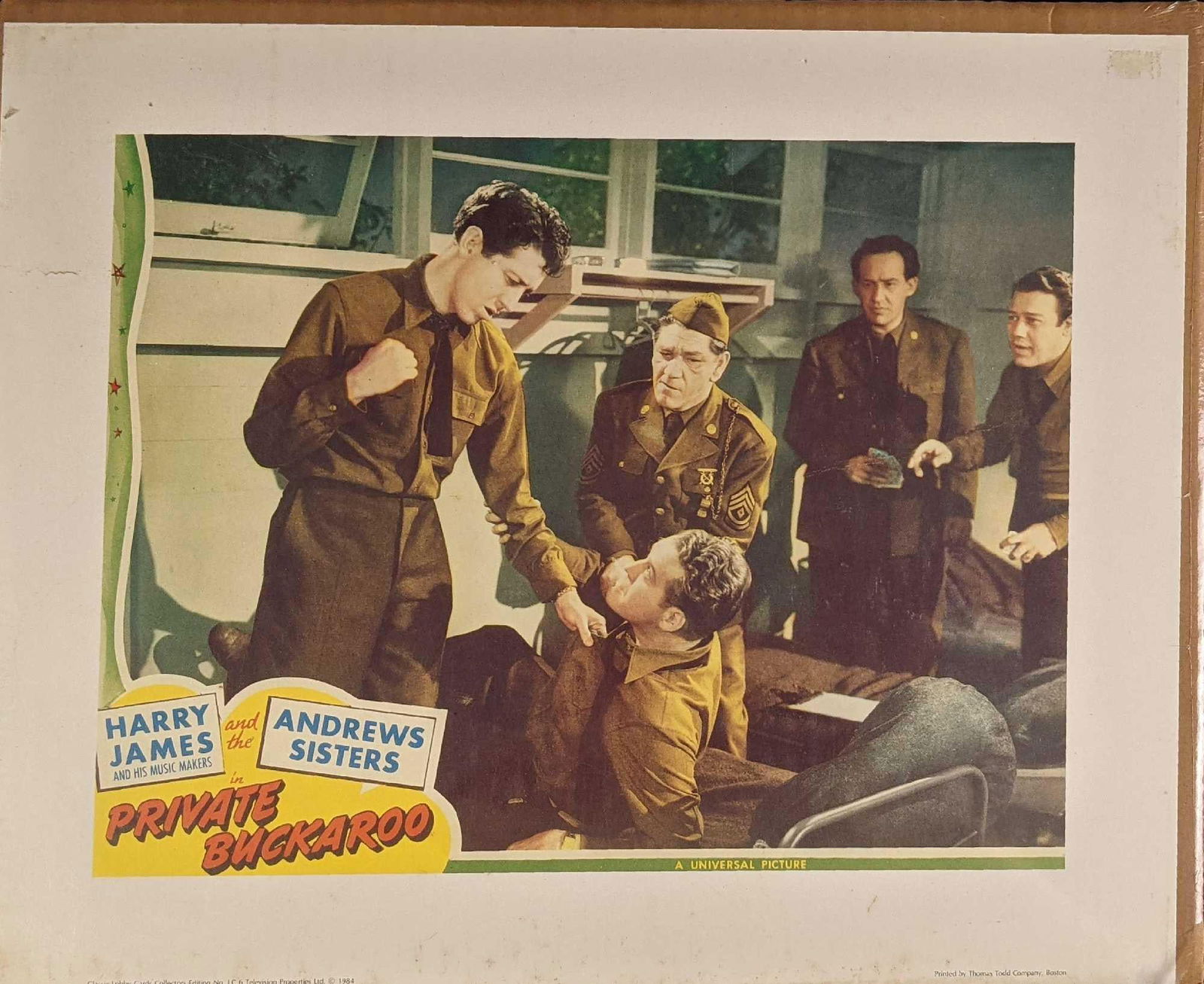 Vintage Private Buckaroo Reproduction Lobby Card Print (1 of 5)