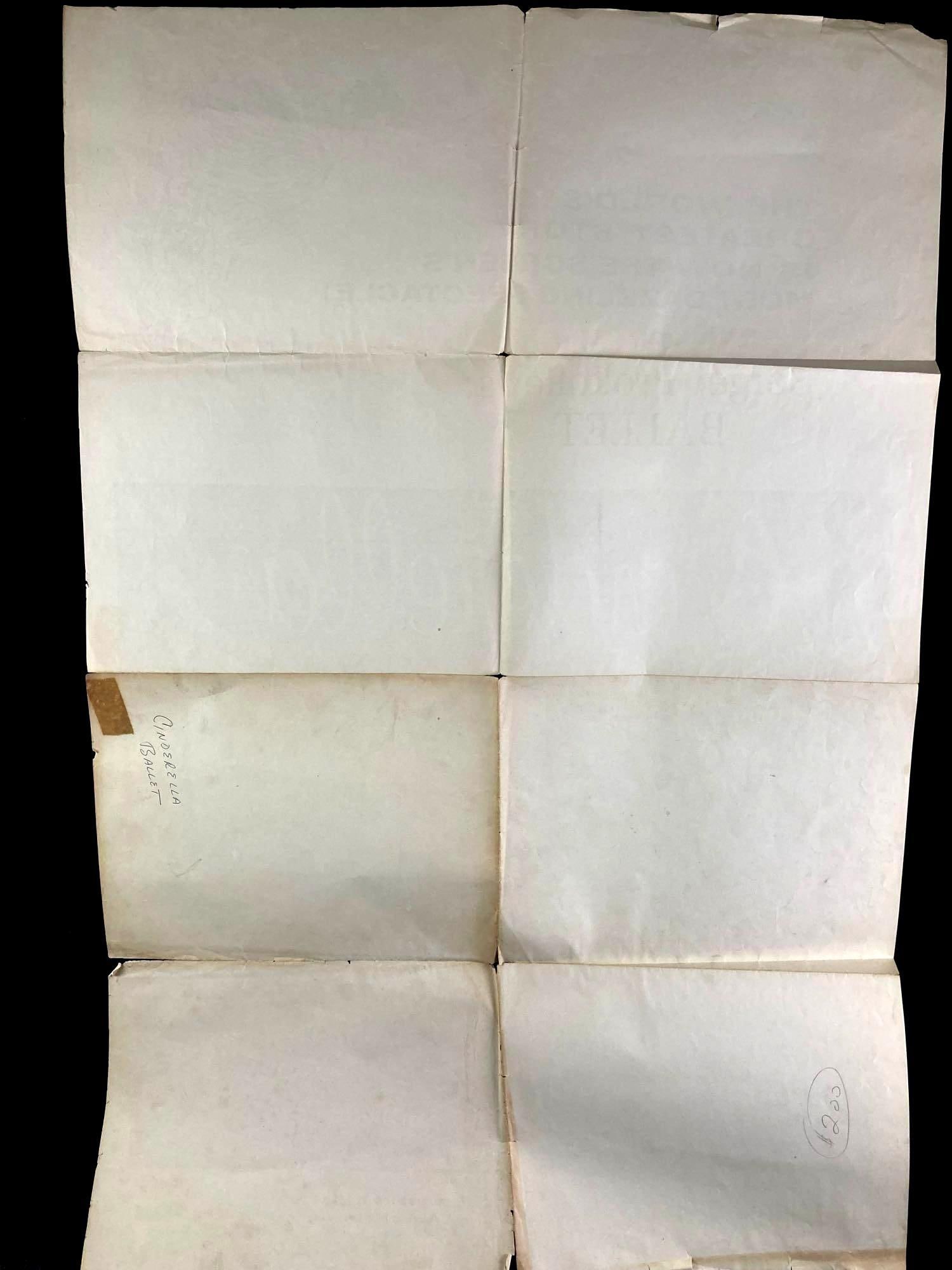 Cinderella Ballet Poster - 6