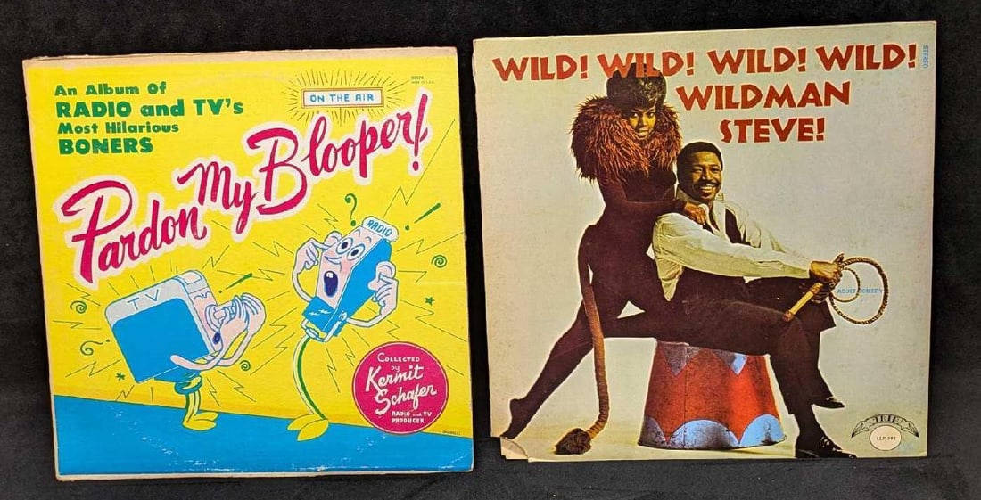Bloopers & Wildman Steve LPs (1 of 6)