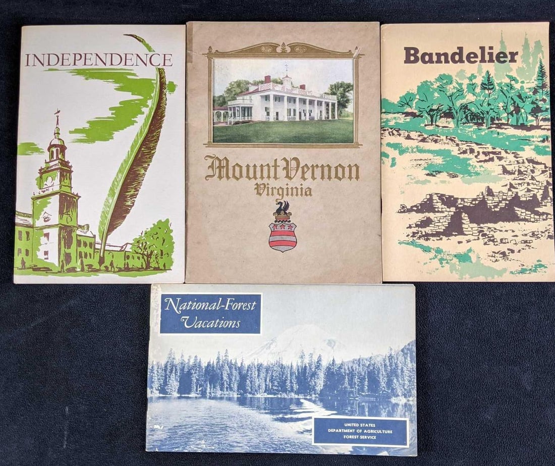 Vintage Historical National Land Mark Booklets (1 of 10)