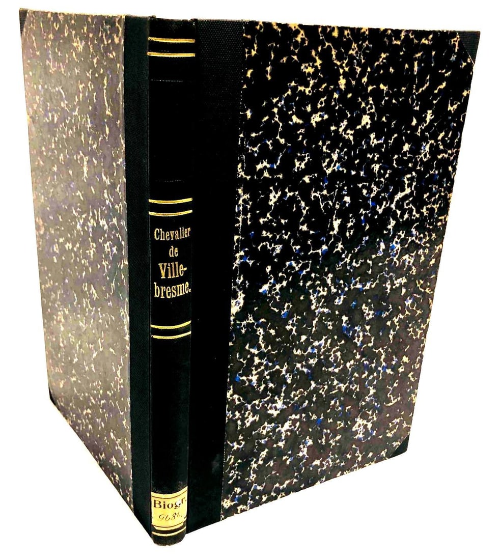 Souvenirs Du Chevalier de Villebresme 1772-1816 Published 1897: This lot contains Souvenirs Du Chevalier de Villebresme 1772-1816 Published 1897. It is approx 9 1/2" x 6 1/2" and weighs about 0.9lbs. Overall the book is in good used condition considering age and l