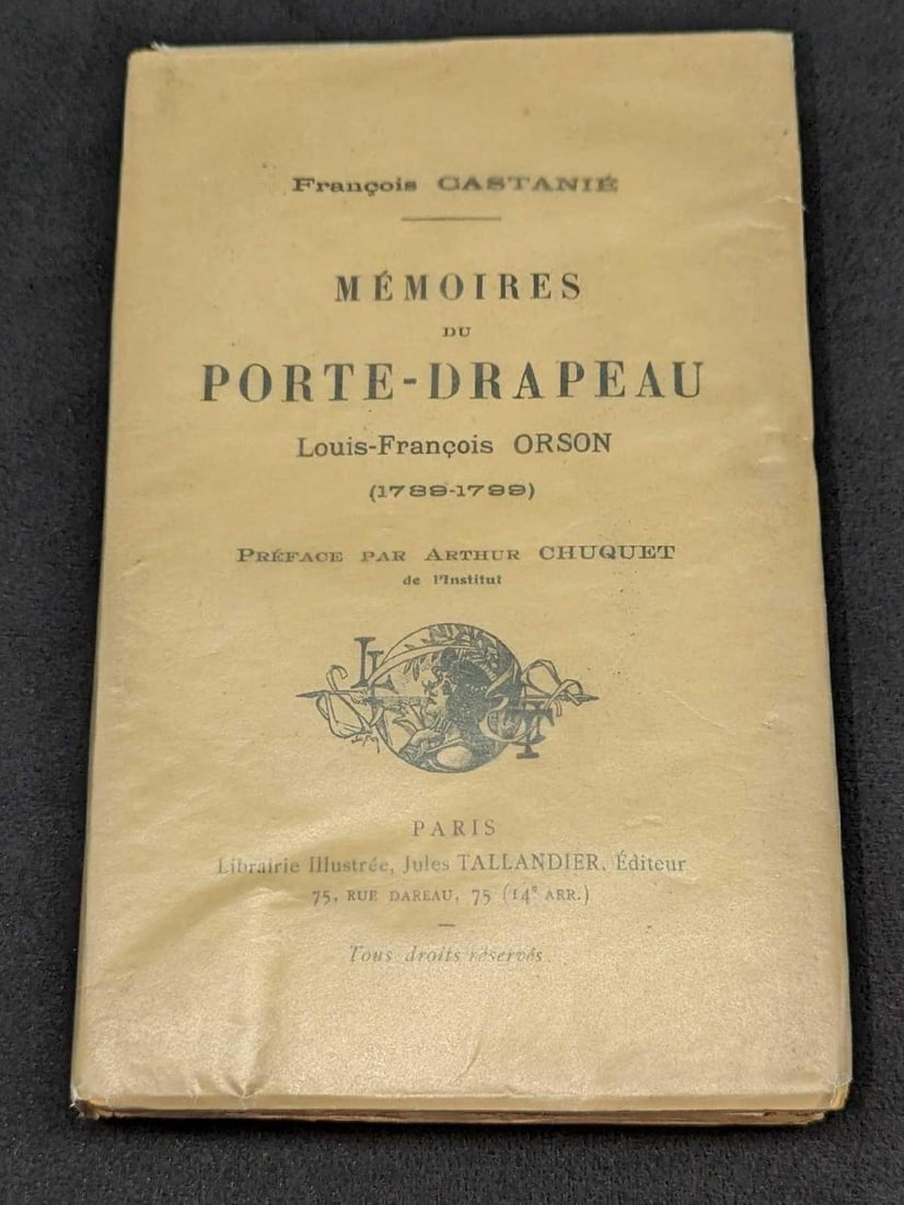 Memoires Du Porte-drapeau Louis-francois Orson (1 of 8)