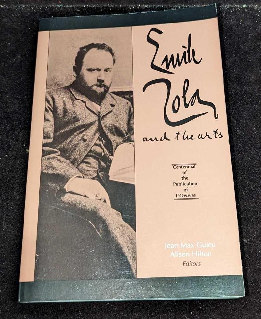 Jean Max Guieu Signed Letter & Emile Zola And The Arts Book (1 of 8)