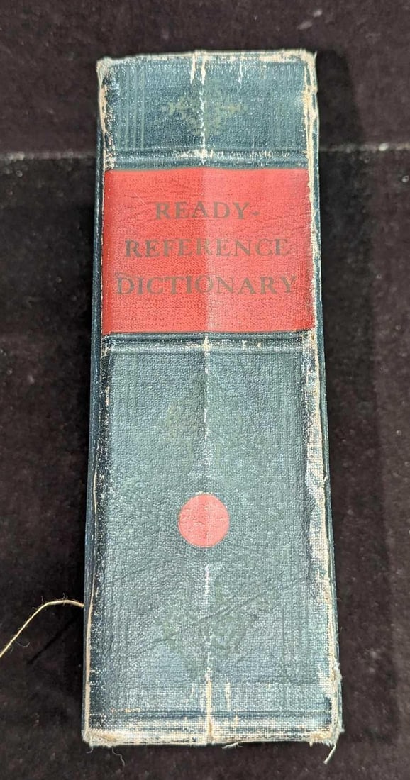 80th Edition Ready Reference Dictionary Hardcover - 8