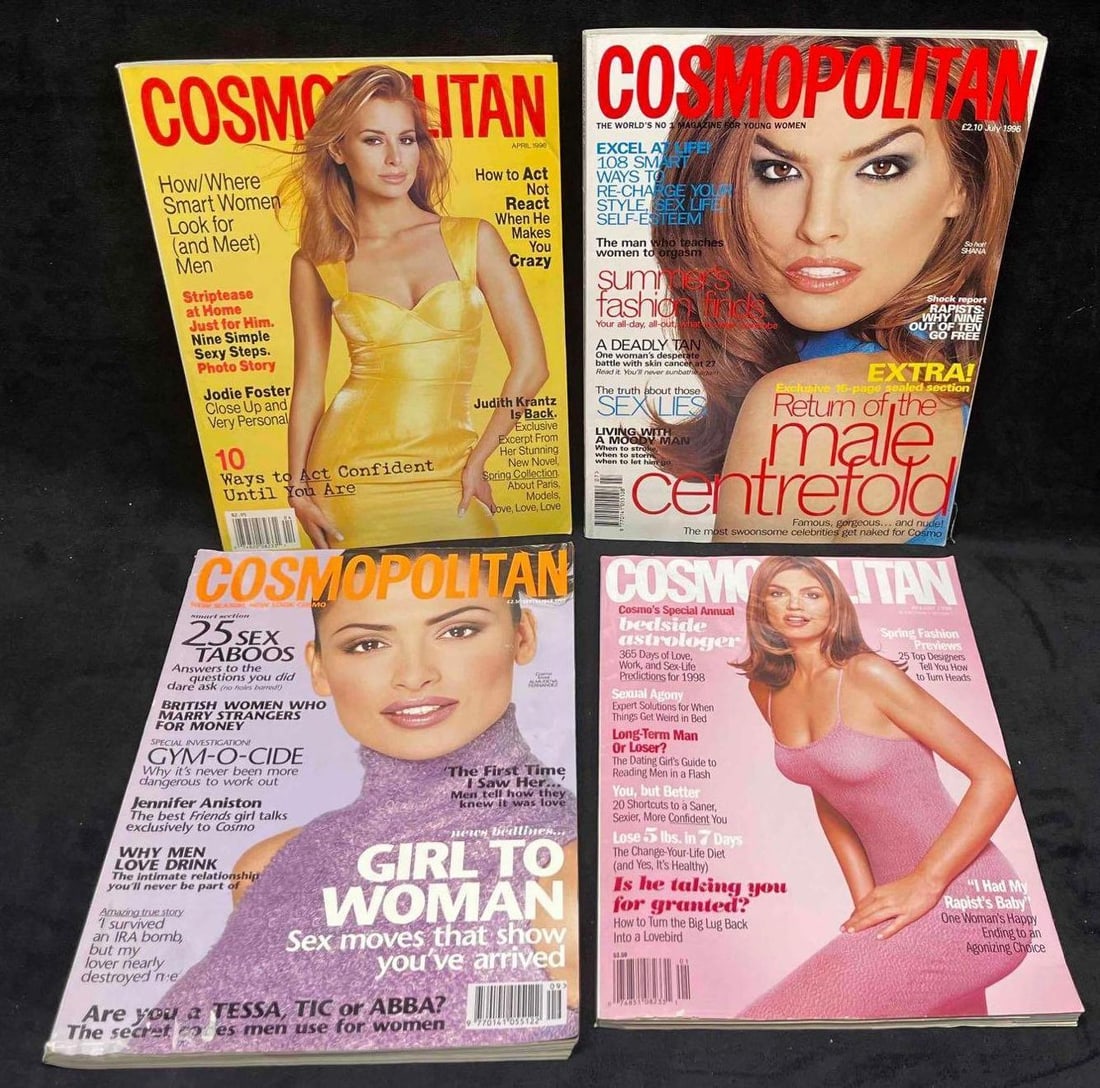 Four Vintage Cosmopolitan Magazines From The 90's (FC2) (1 of 12)