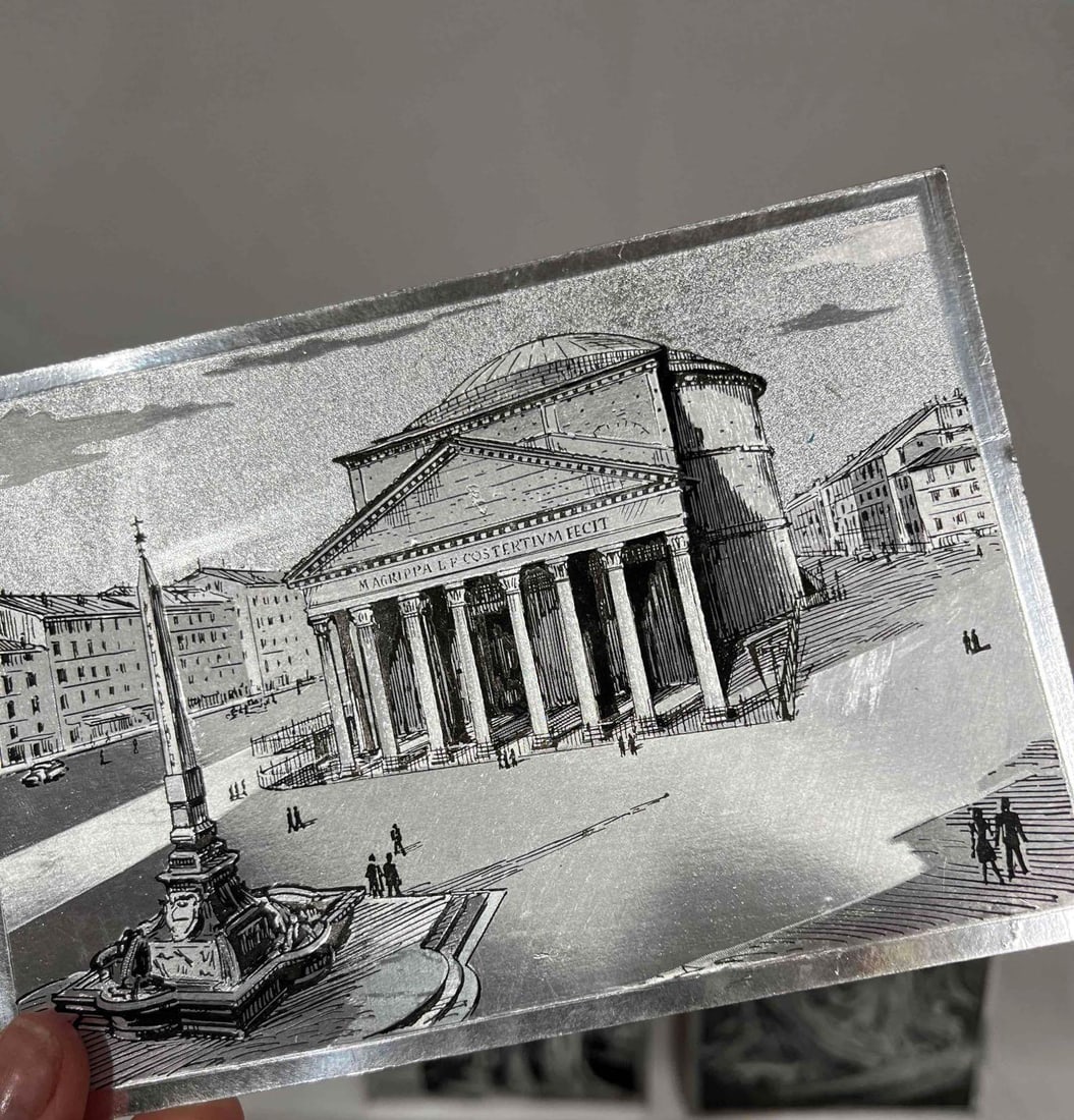 Seven Unique Rome Postcards Set - 4