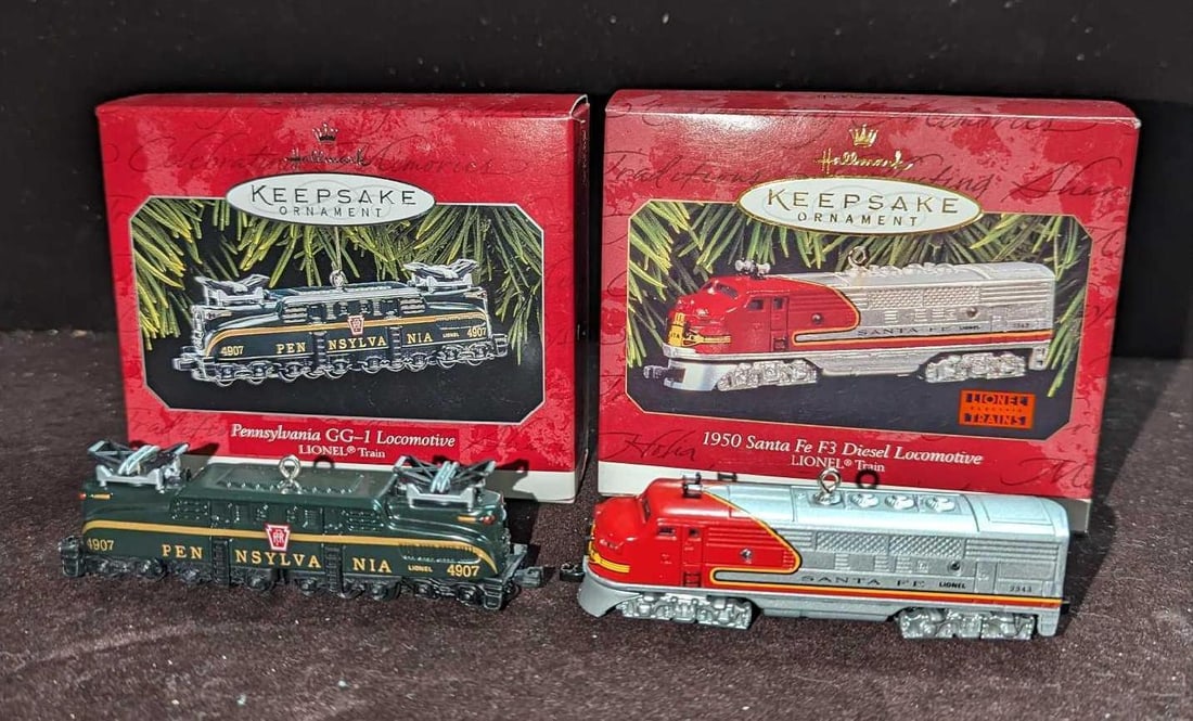 2 Hallmark Keepsake Lionel Train Ornaments (1 of 7)