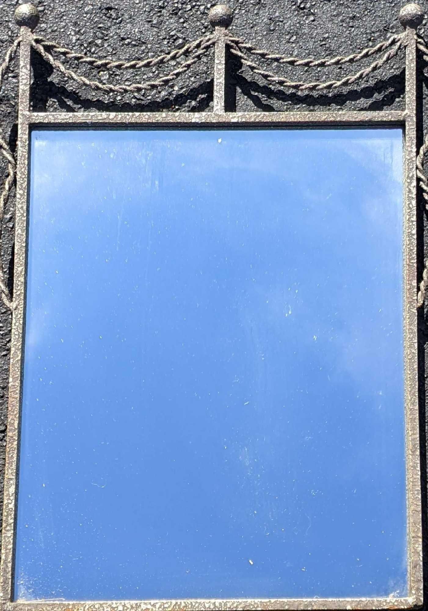 Vintage Metal Framed Mirror (1 of 3)