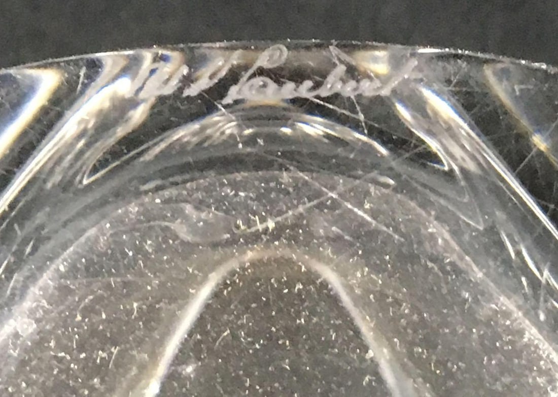 Triangular Art Glass Dish - 6