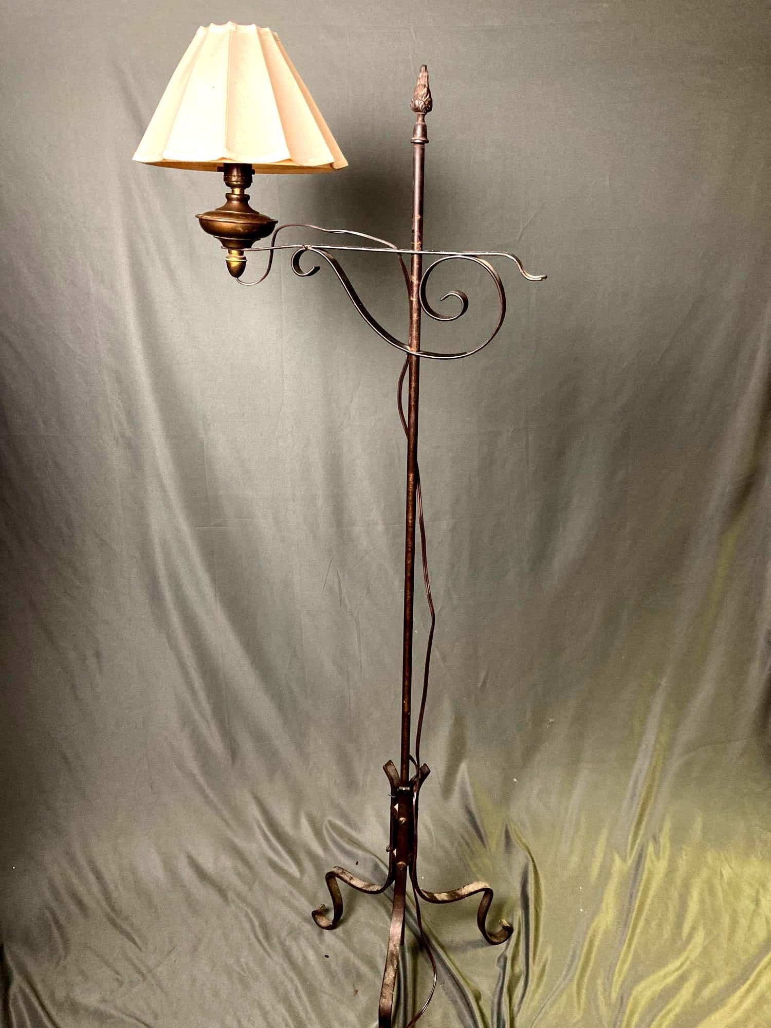 Lamp with Small White Lampshade (1 of 5)