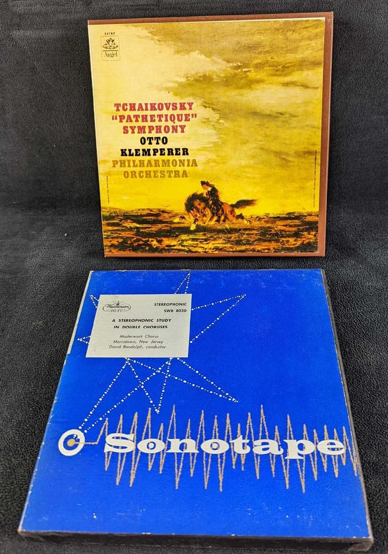 Pyotr Tchaikovsky & Stereophonic Study In Double Choruses 4 Track Tapes (1 of 6)