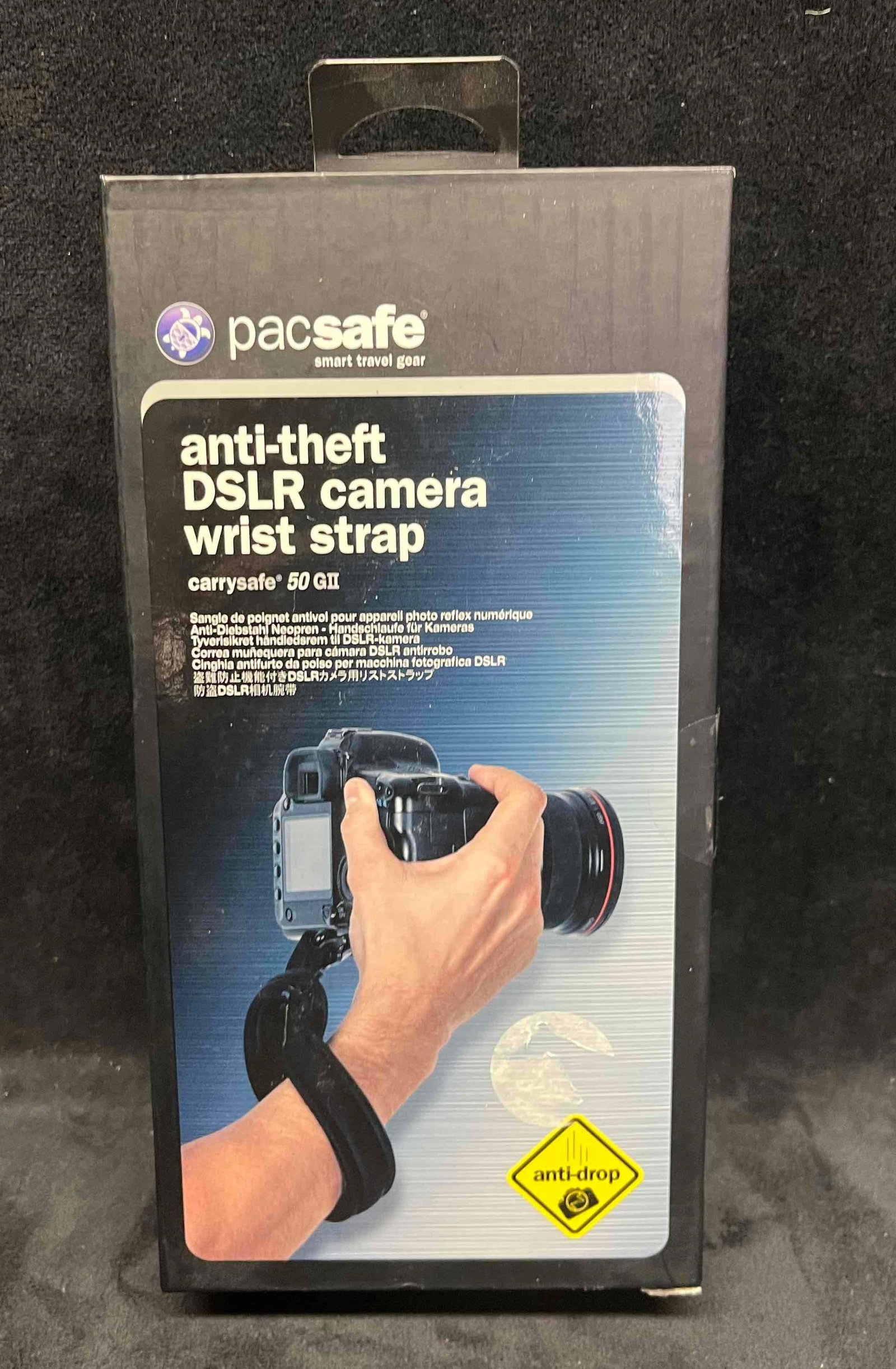 PacSafe Anti-Theft DSLR Camera Wrist Strap In Original Box (1) (1 of 4)